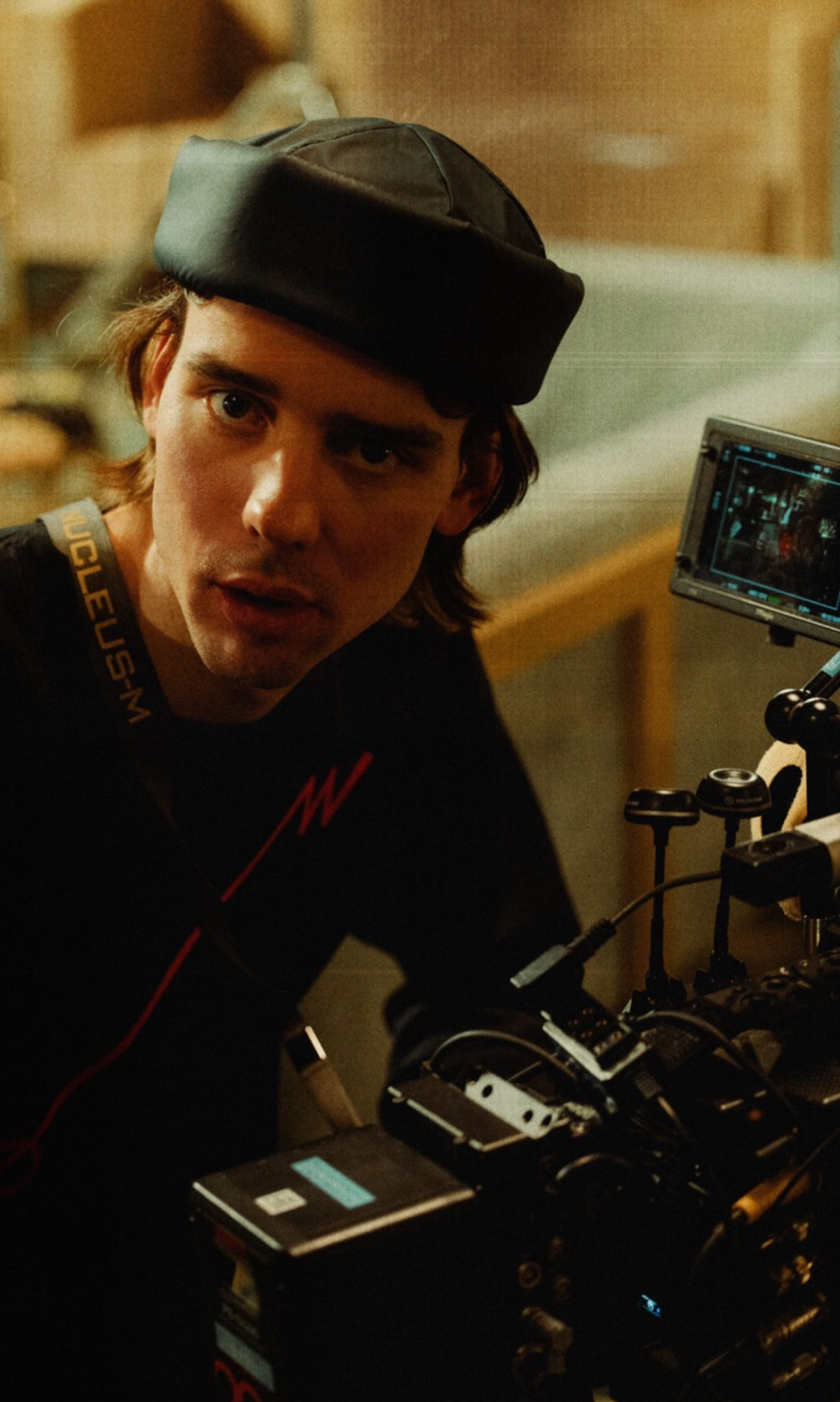 Alexander Ponomarev on set