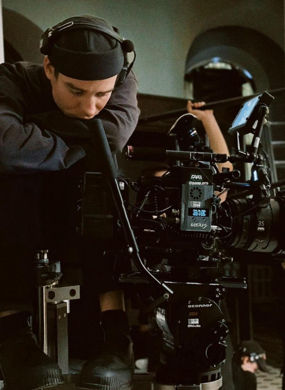 Alexander Ponomarev with camera